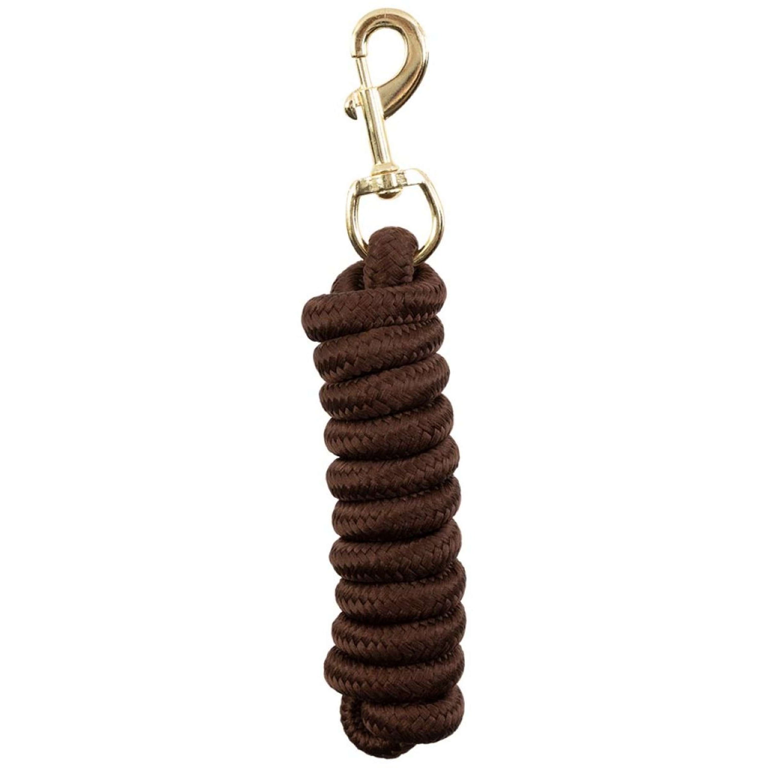BR Corde pour Licol Mousqueton En Laiton Choco Martini BR Corde pour Licol Mousqueton En Laiton Choco Martini