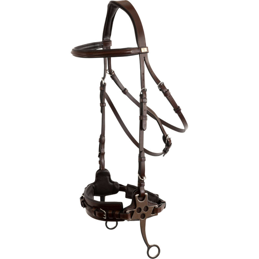 BR Hackamore Thornbury Oak/Silver
