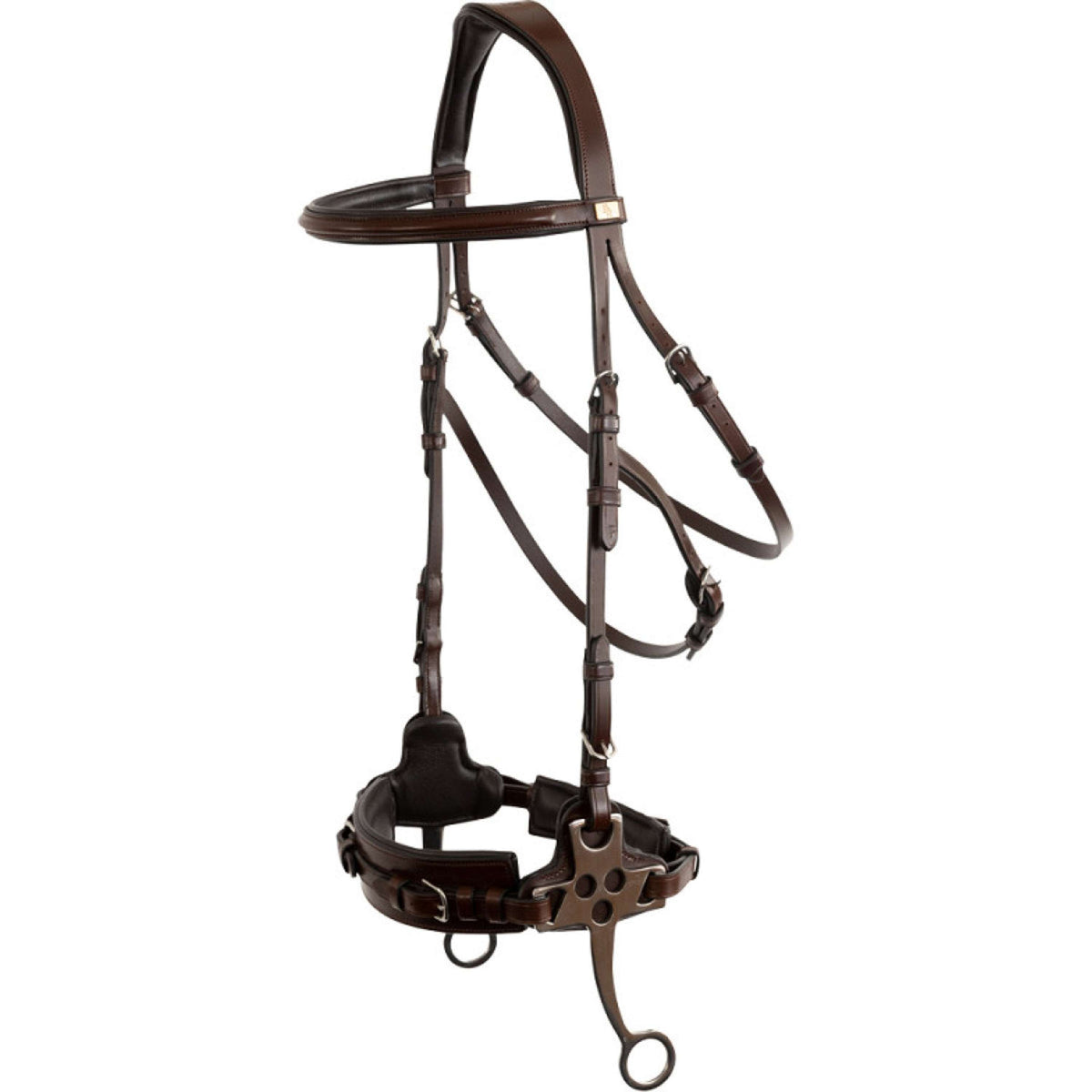BR Hackamore Thornbury Oak/Silver