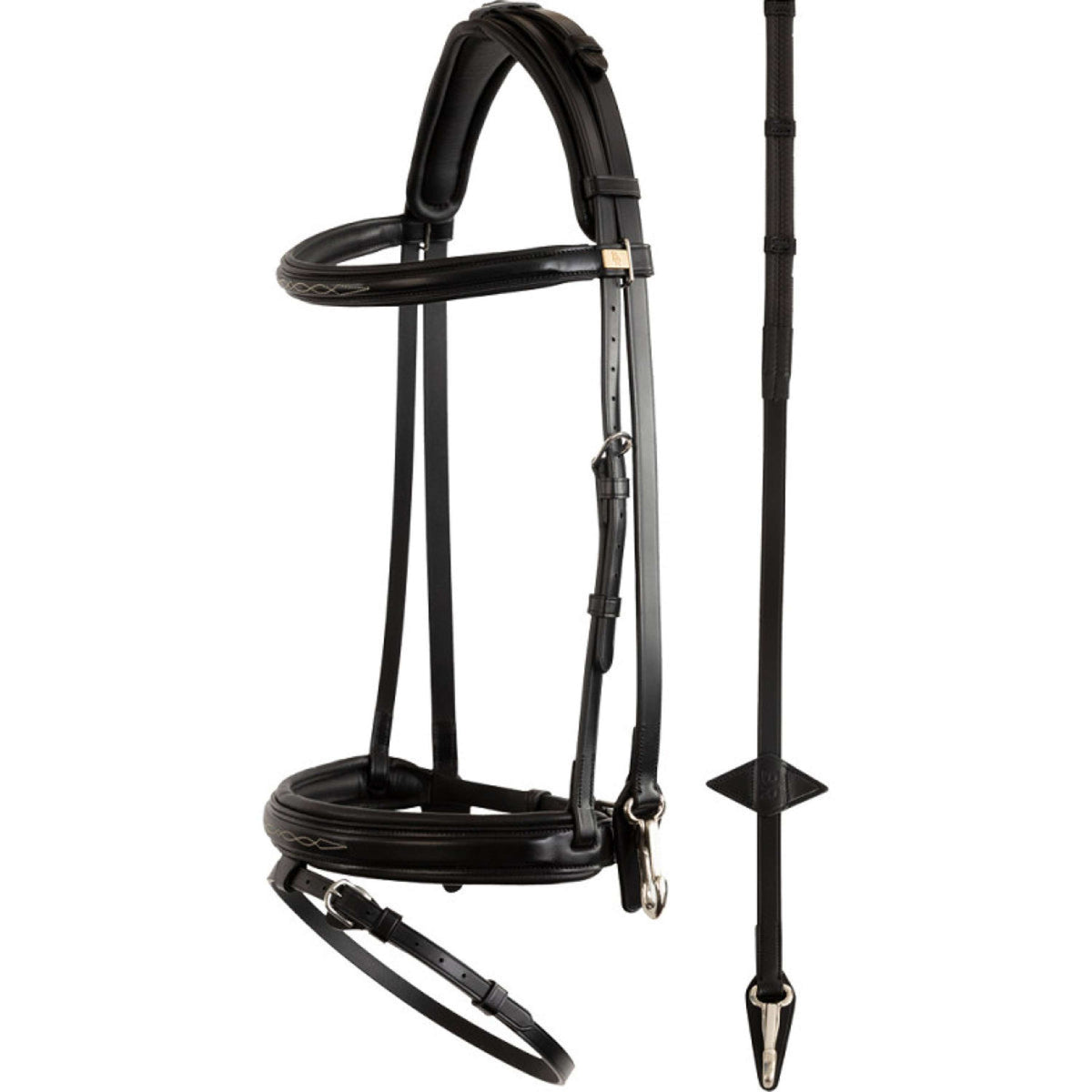 BR Bride Seaford Noir/Argent
