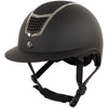 BR Bombe d’Équitation Lambda Plus Glitter Noir/Métal
