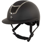BR Bombe d’Équitation Lambda Plus Glitter Noir/Métal