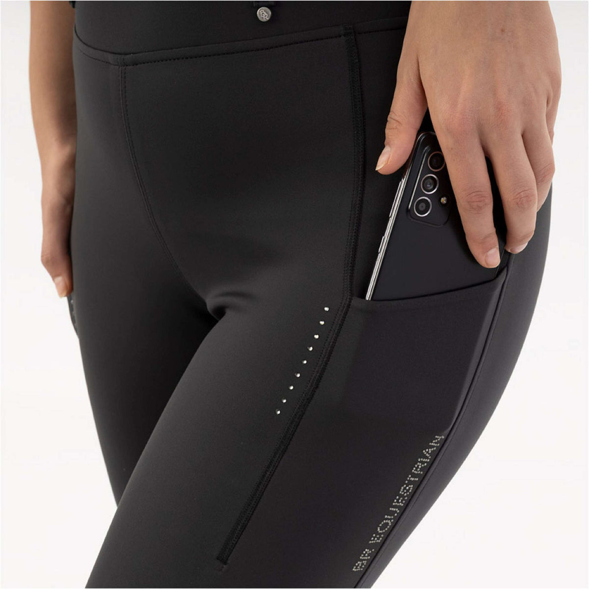 BR Legging d'Équitation Kimore Full Grip Moonless Night