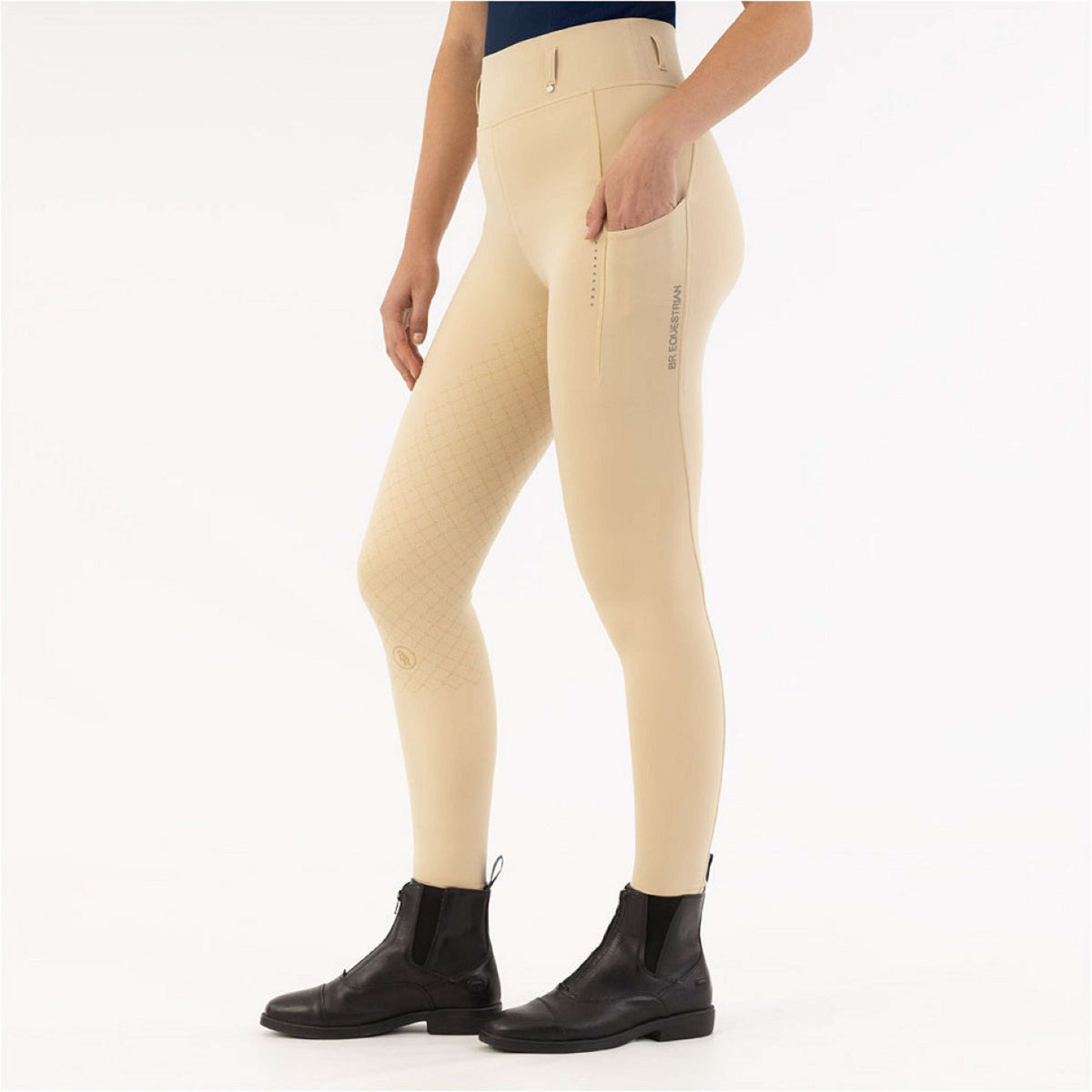 BR Legging d'Équitation Kimore Full Grip Safari