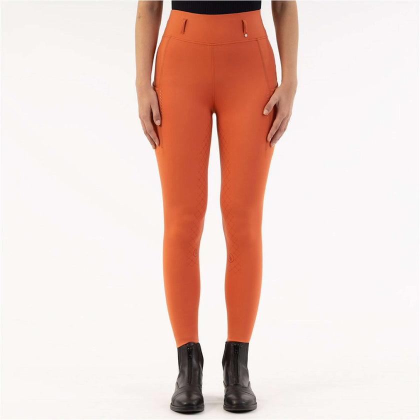 BR Legging d'Équitation Kimore Full Grip Mecca Orange BR Legging d'Équitation Kimore Full Grip Mecca Orange
