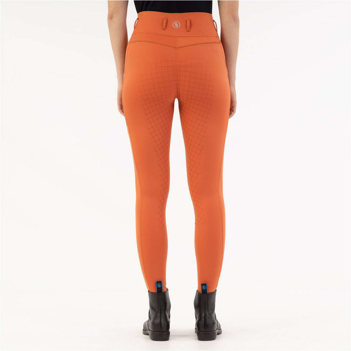 BR Legging d'Équitation Kimore Full Grip Mecca Orange