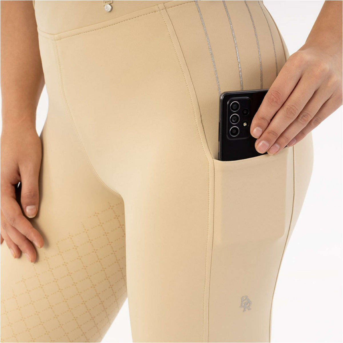 BR Legging d'Équitation Kelly Full Grip Safari