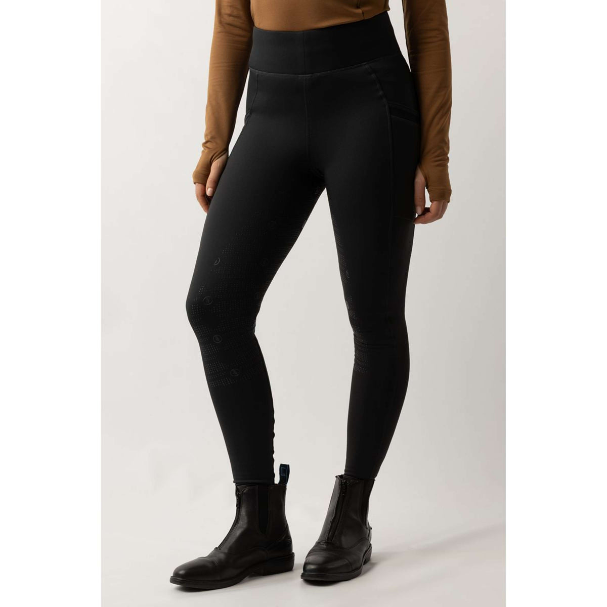 BR Legging d'Équitation Lelie Full Grip Dames Moonless Night