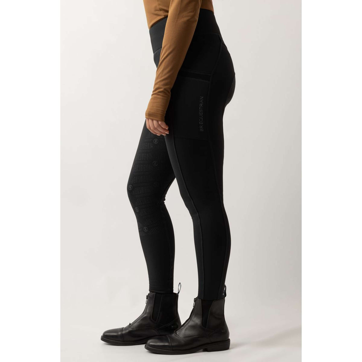 BR Legging d'Équitation Lelie Full Grip Dames Moonless Night