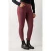 BR Legging d'Équitation Lendsey Full Grip Dames Maroon Red