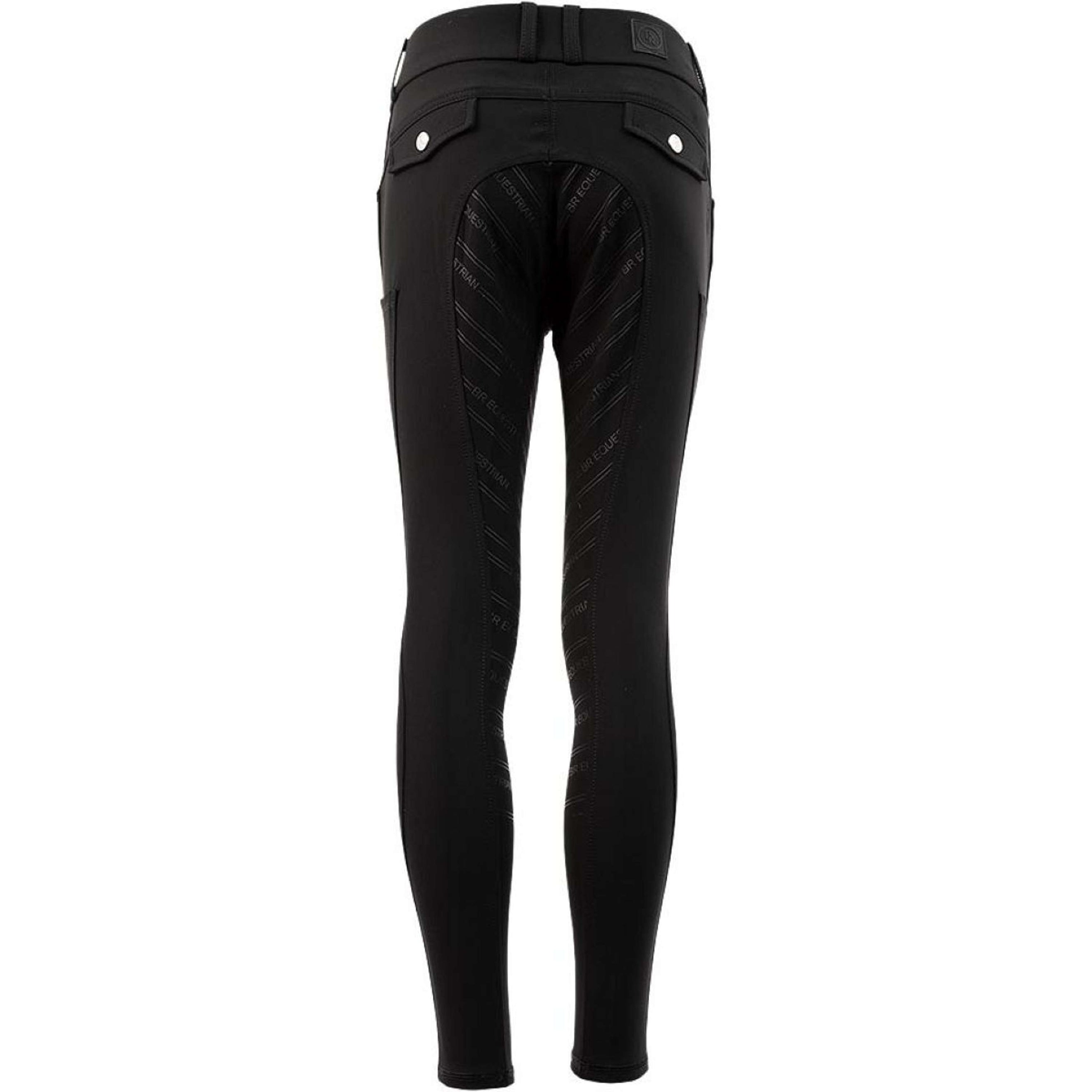 BR Pantalon d'Équitation Mikai Full Grip Meteorite