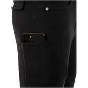 BR Pantalon d'Équitation Mikai Full Grip Meteorite