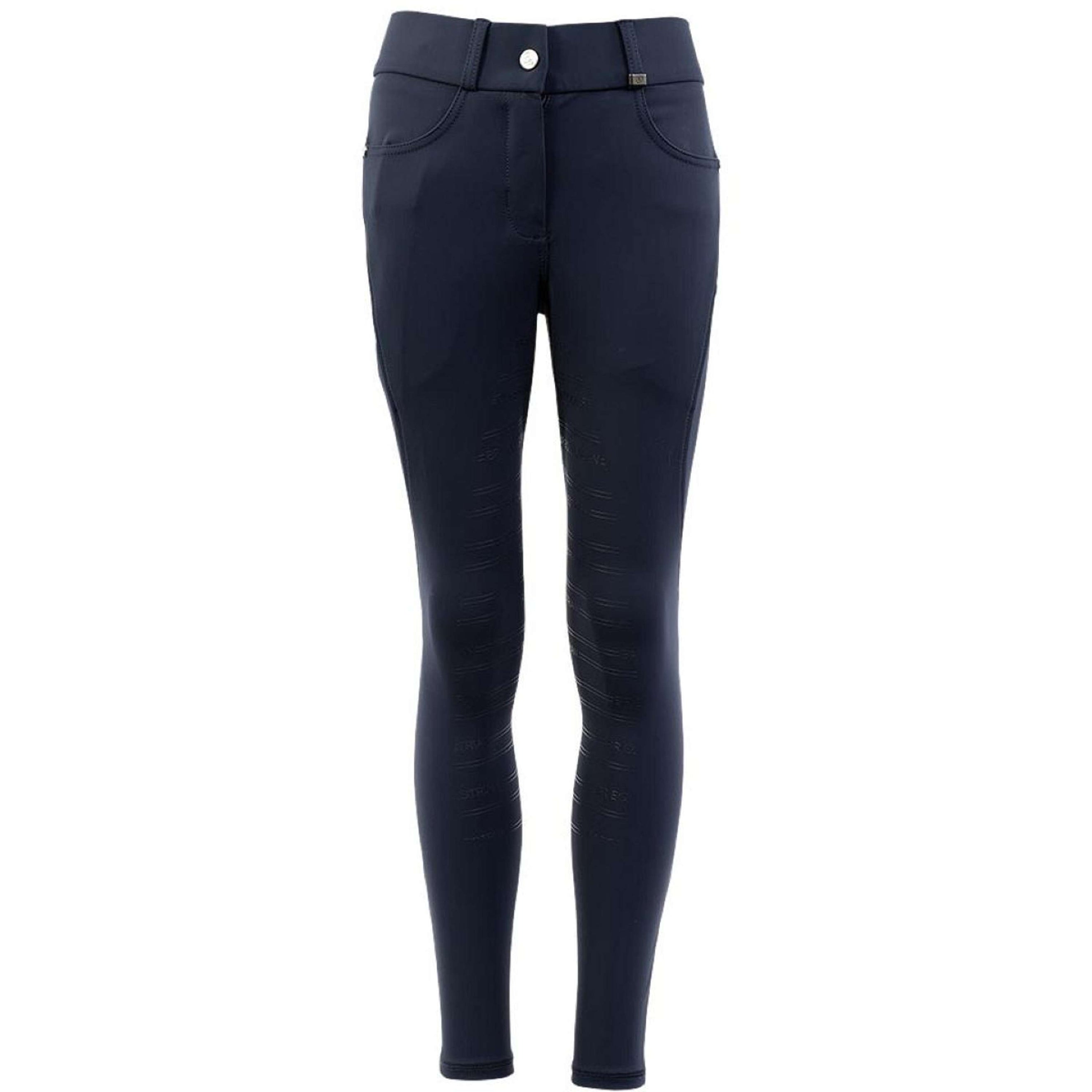 BR Pantalon d'Équitation Mikai Full Grip Navy Blazer