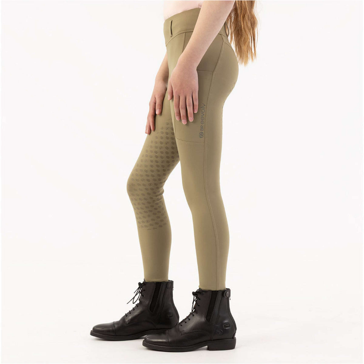 BR Legging d'Équitation Eevolv Kika Kids Full Grip Mermaid