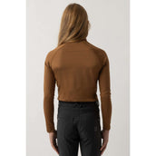 BR Pull à Col Eevolv Linn Enfants Cognac Ochre