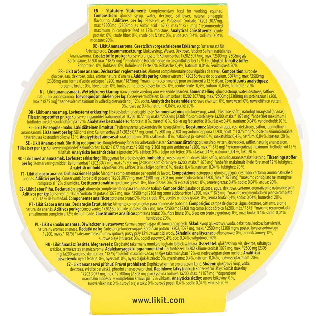 Likit Lickstone Round Pineapple