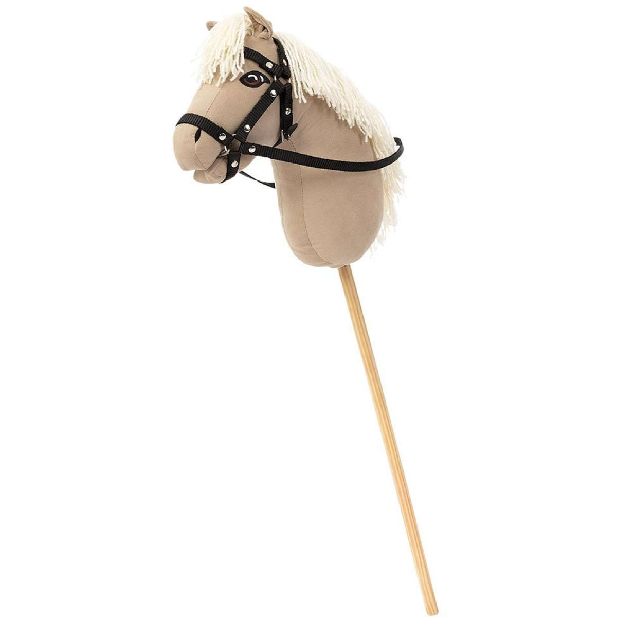 BR Mini Horse Hobby Horse à Roulettes Beige