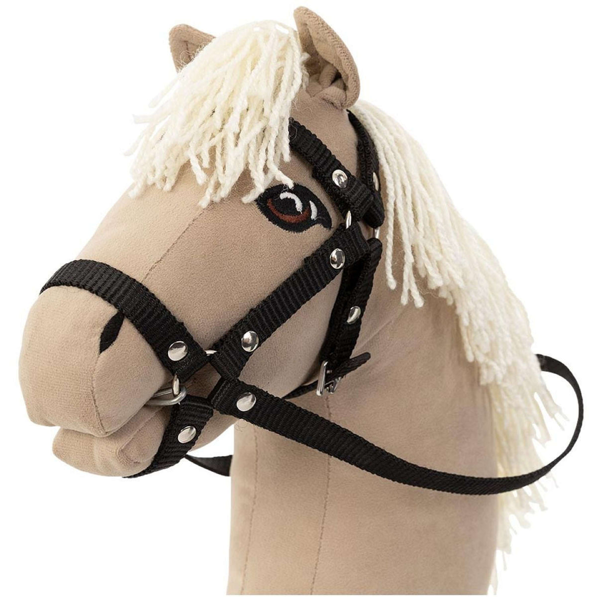 BR Mini Horse Hobby Horse à Roulettes Beige