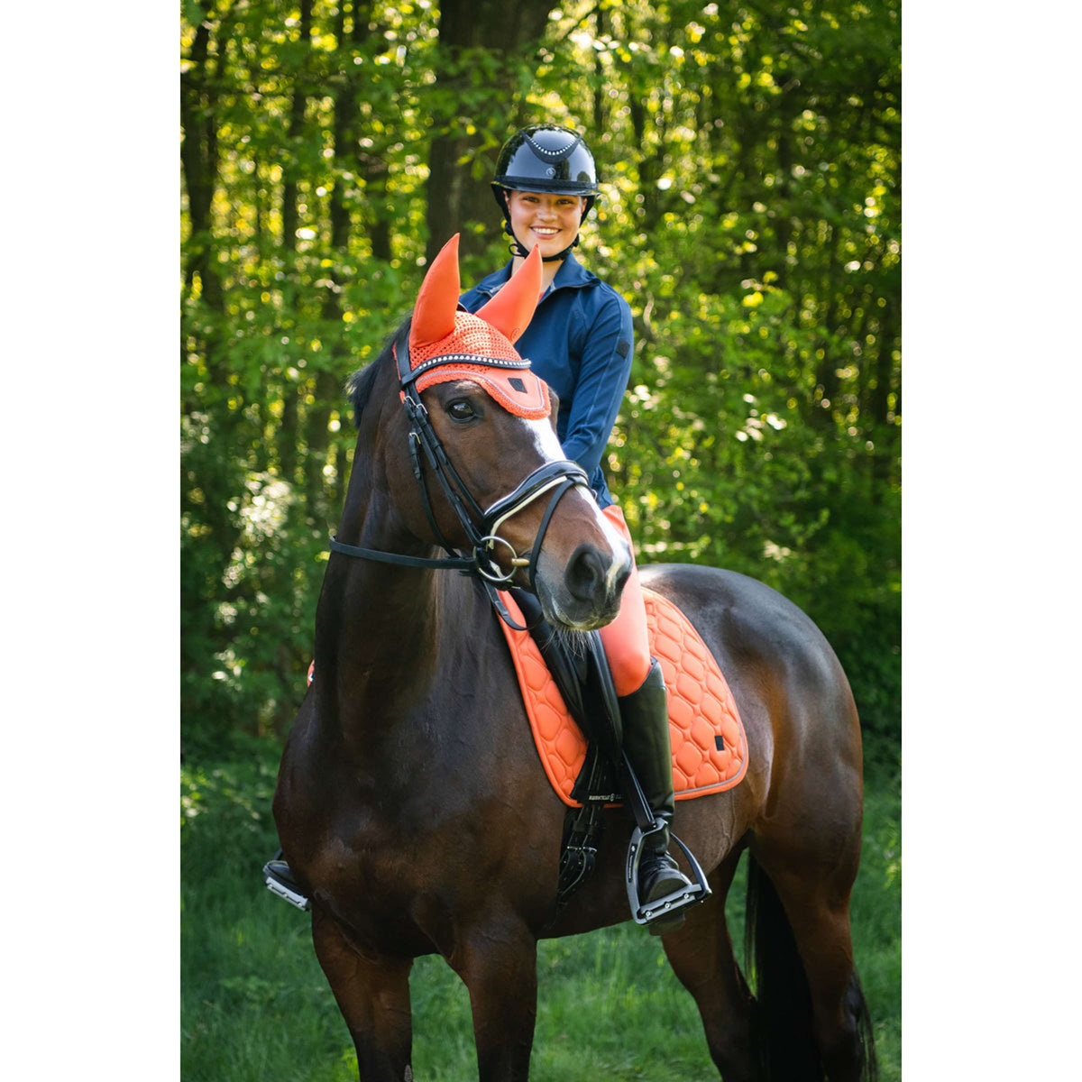 BR Bonnet Anti-Mouches Kyra Mecca Orange