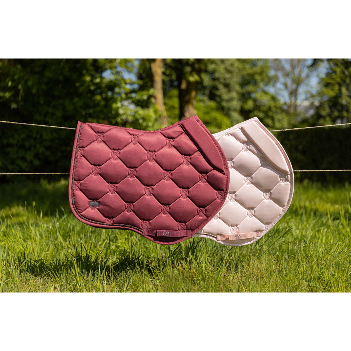 BR Tapis de Selle Kato de Saut New Maroon