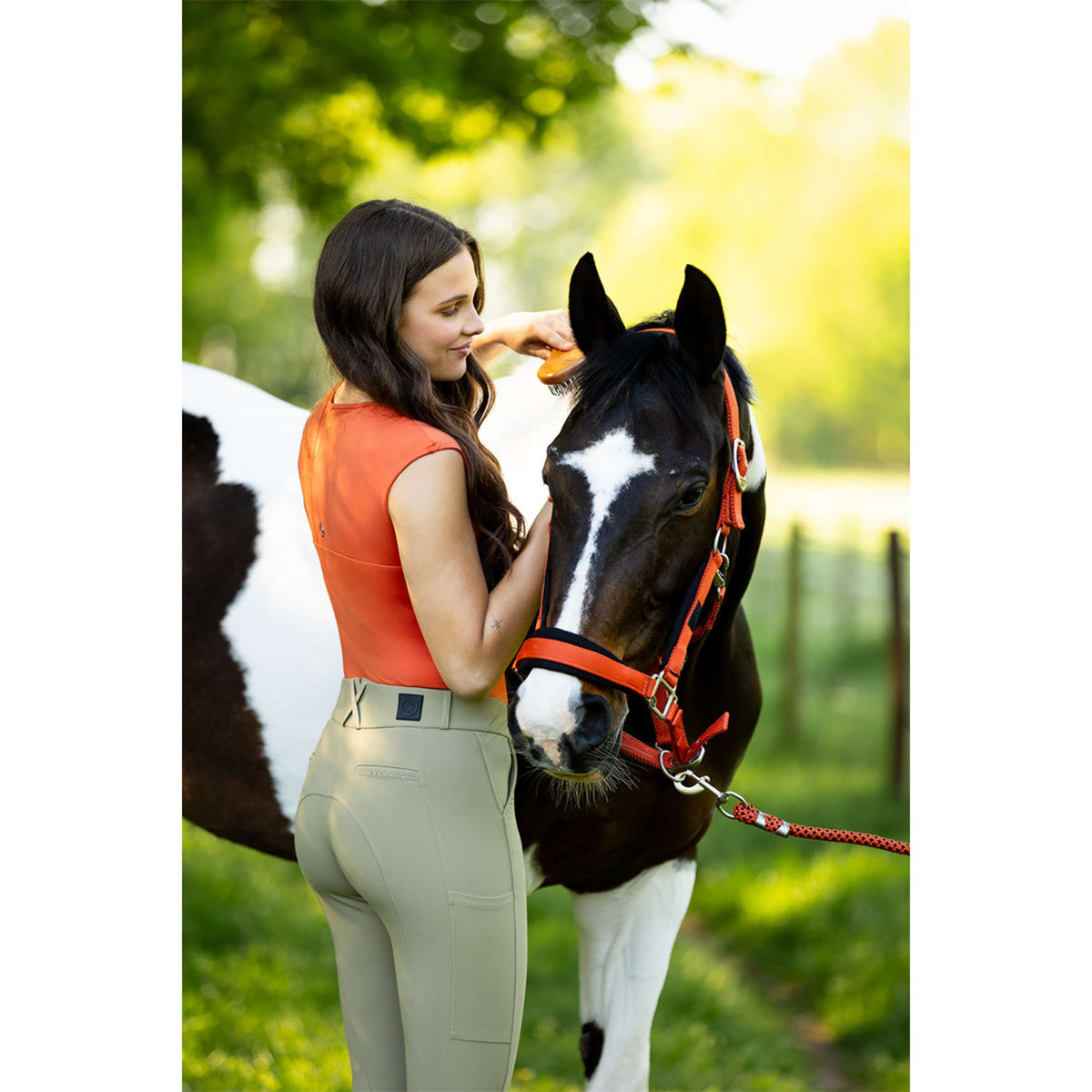 BR Licol Kris Mesh Mecca Orange