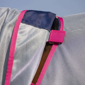 Bucas Buzz-Off & Neck Blue/Blossom