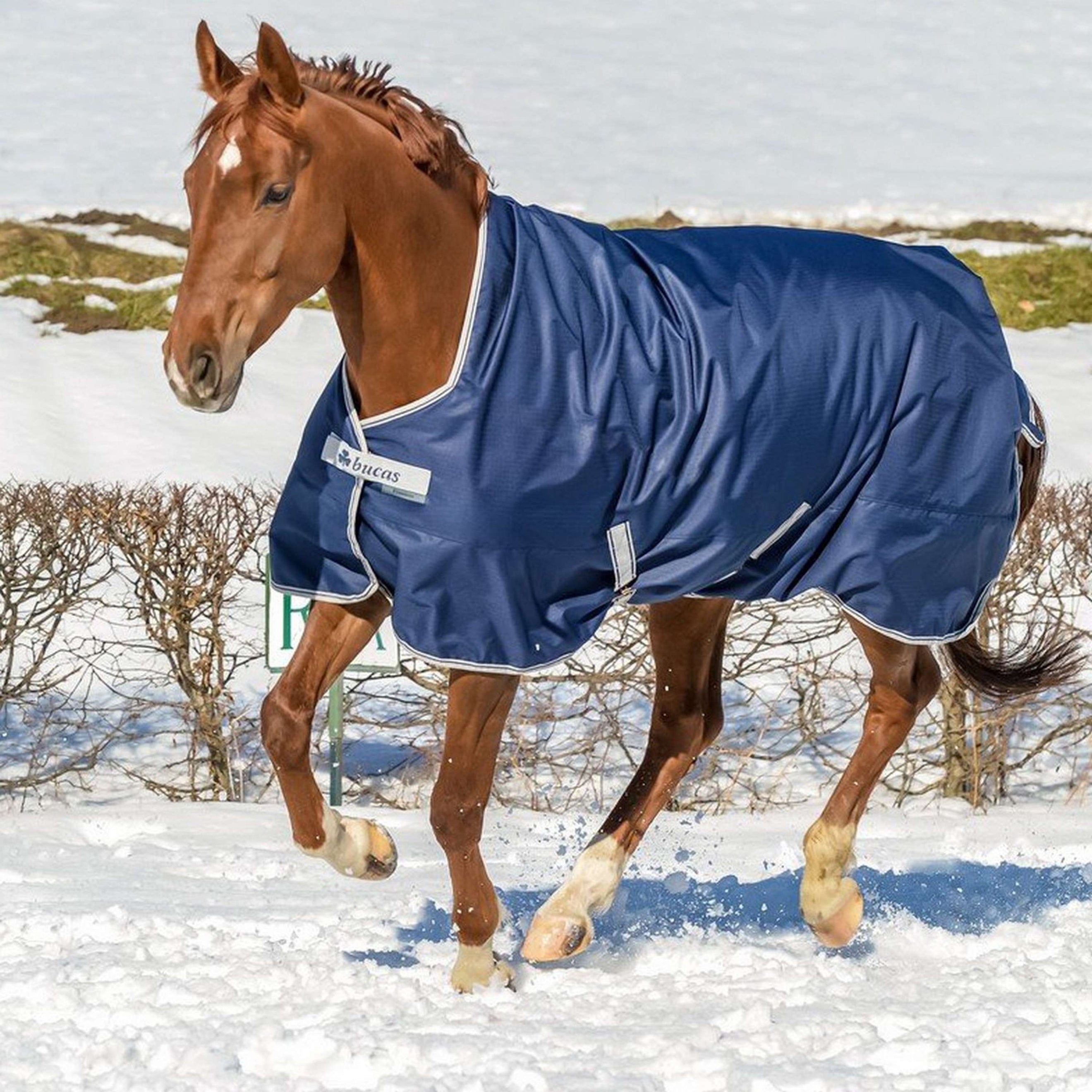 Bucas Turnout Freedom Light High Neck 0g Marin