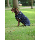 Bucas Couverture pour Chien Show-Line Marine/Gris