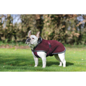 Bucas Couverture pour Chien Show-Line Burgundy/Gris