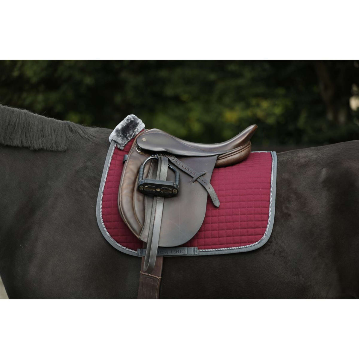 Bucas Tapis de Selle Show-Line Dressage Bordeaux