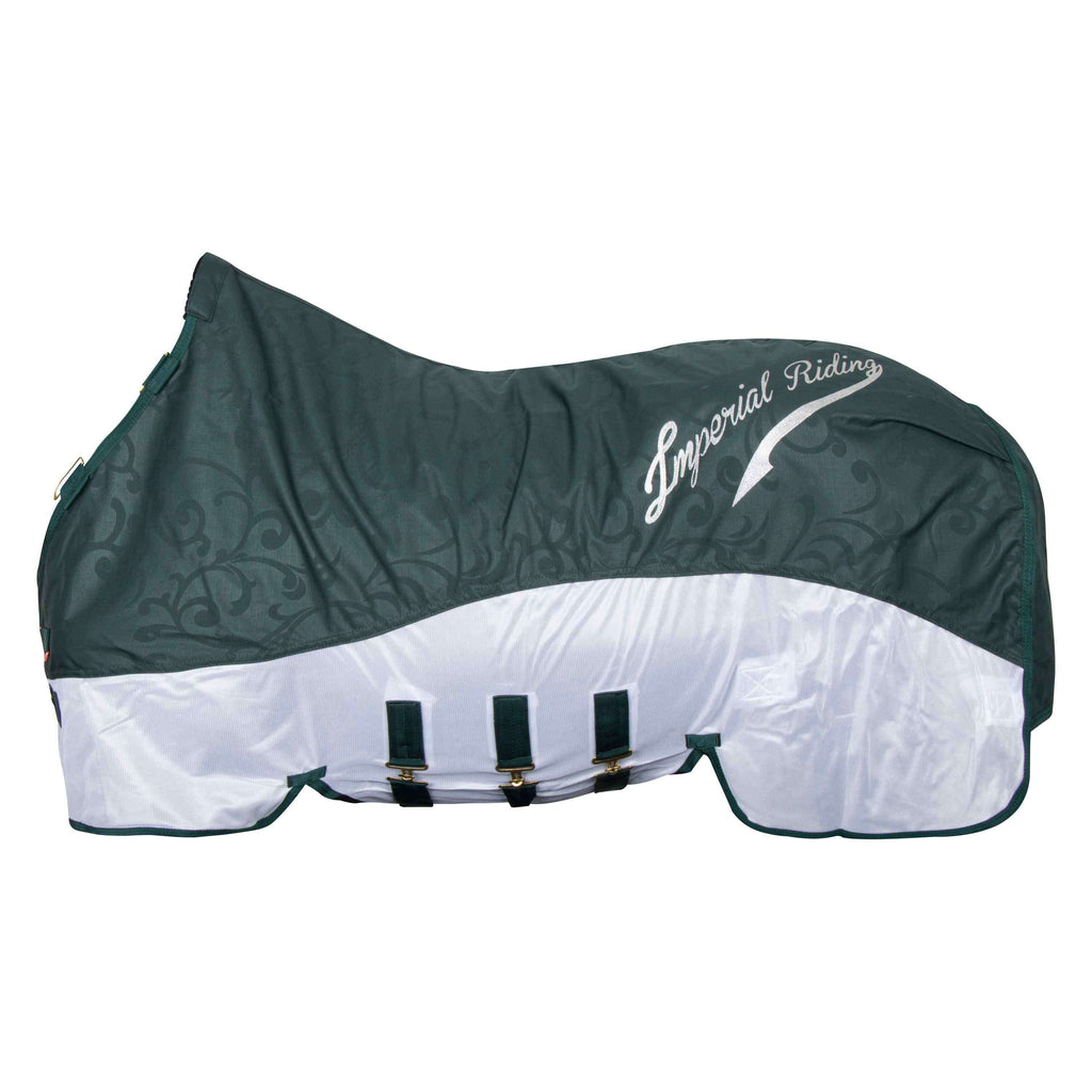 Imperial Riding Moustiquaire et Couverture de Protection Contre la Pluie IRHSuper-Dry Forest Green