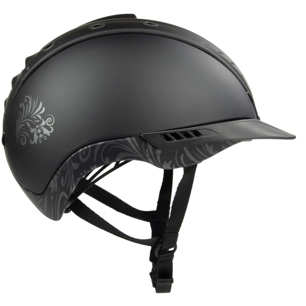 Casco Bombe Mistrall 2 Floral Black