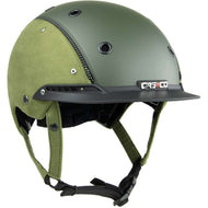 Casco Bombe Champ-3 Nubuk Vert Chasser