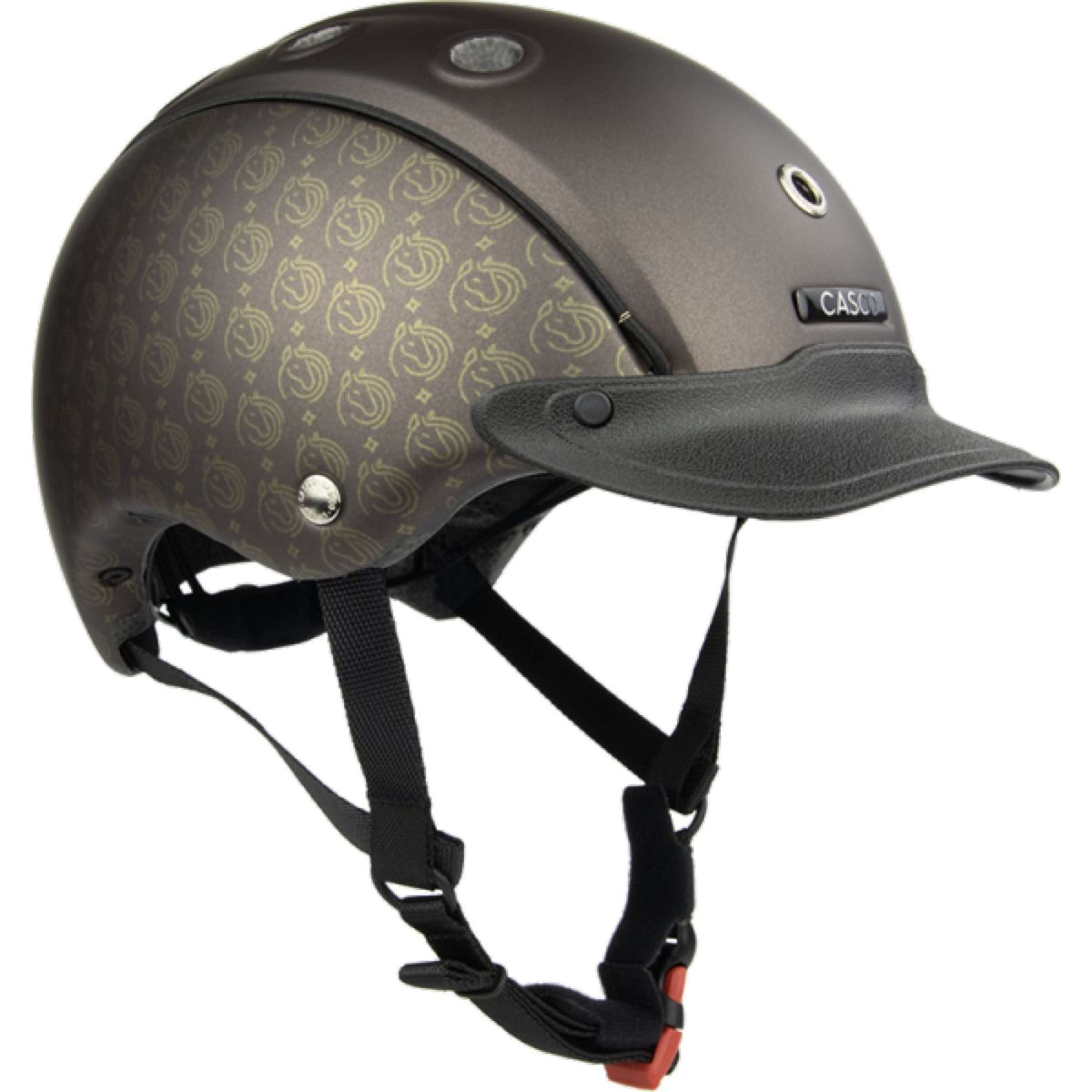Casco Bombe Choice Starlit Marron