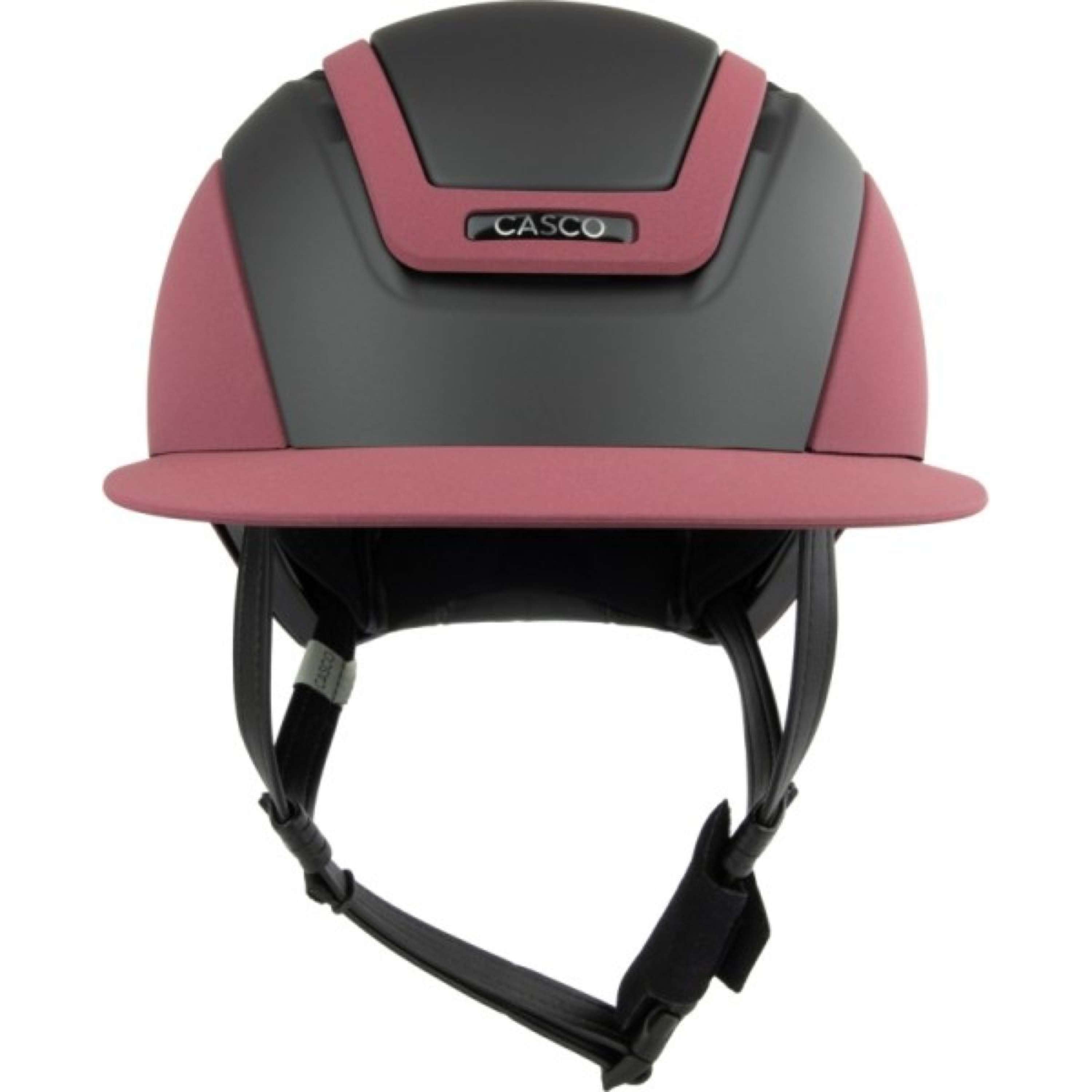 Casco Bombe Elite Zwart/Wijnrood