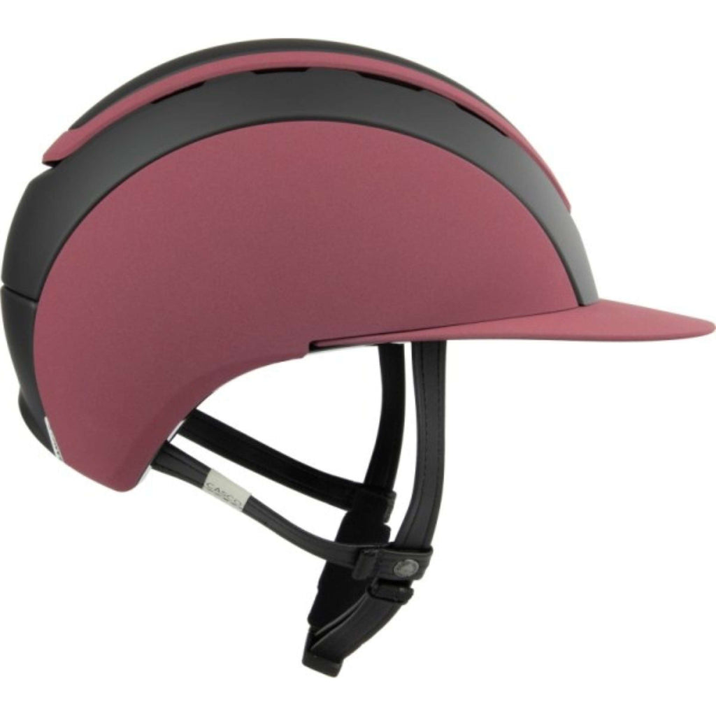 Casco Bombe Elite Zwart/Wijnrood