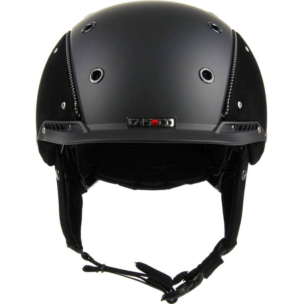 Casco Bombe Champ-3 Nubuk Embellis Black