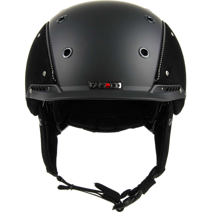 Casco Bombe Champ-3 Nubuk Embellis Black