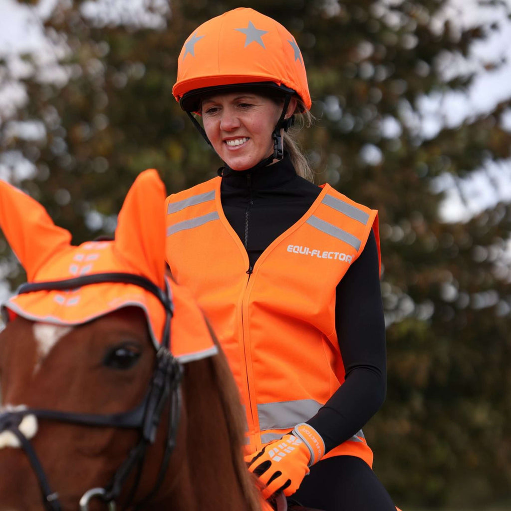 Equi-Flector by Shires Gilet de Sécurité Orange
