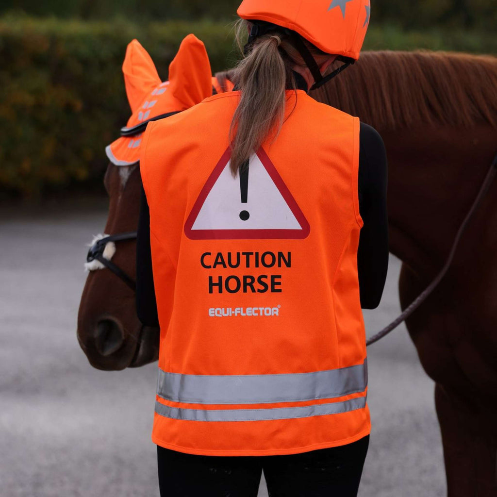 Equi-Flector by Shires Gilet de Sécurité Kids Orange