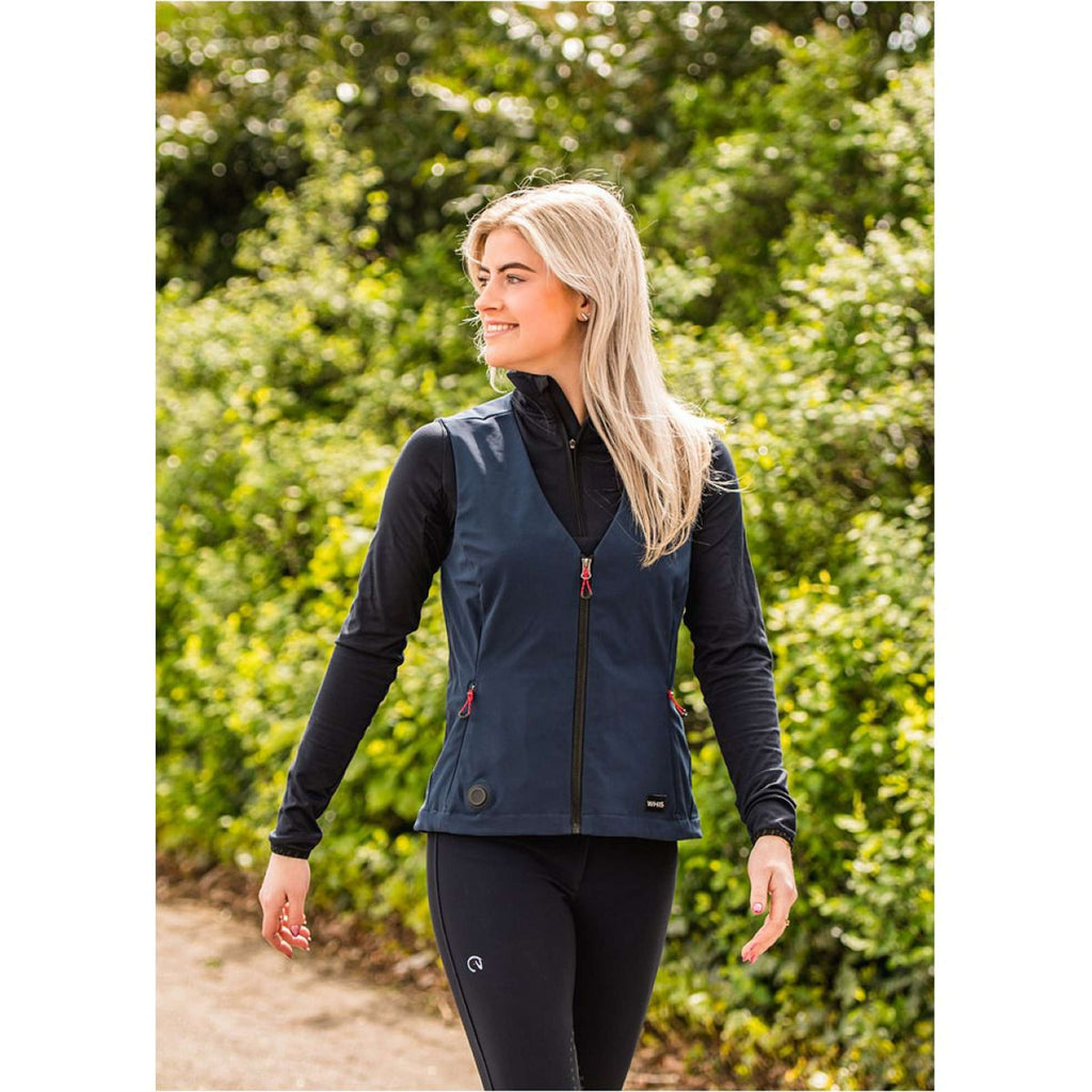 WHIS Chauffe-corps Chauffant Softshell Coach Marin foncé