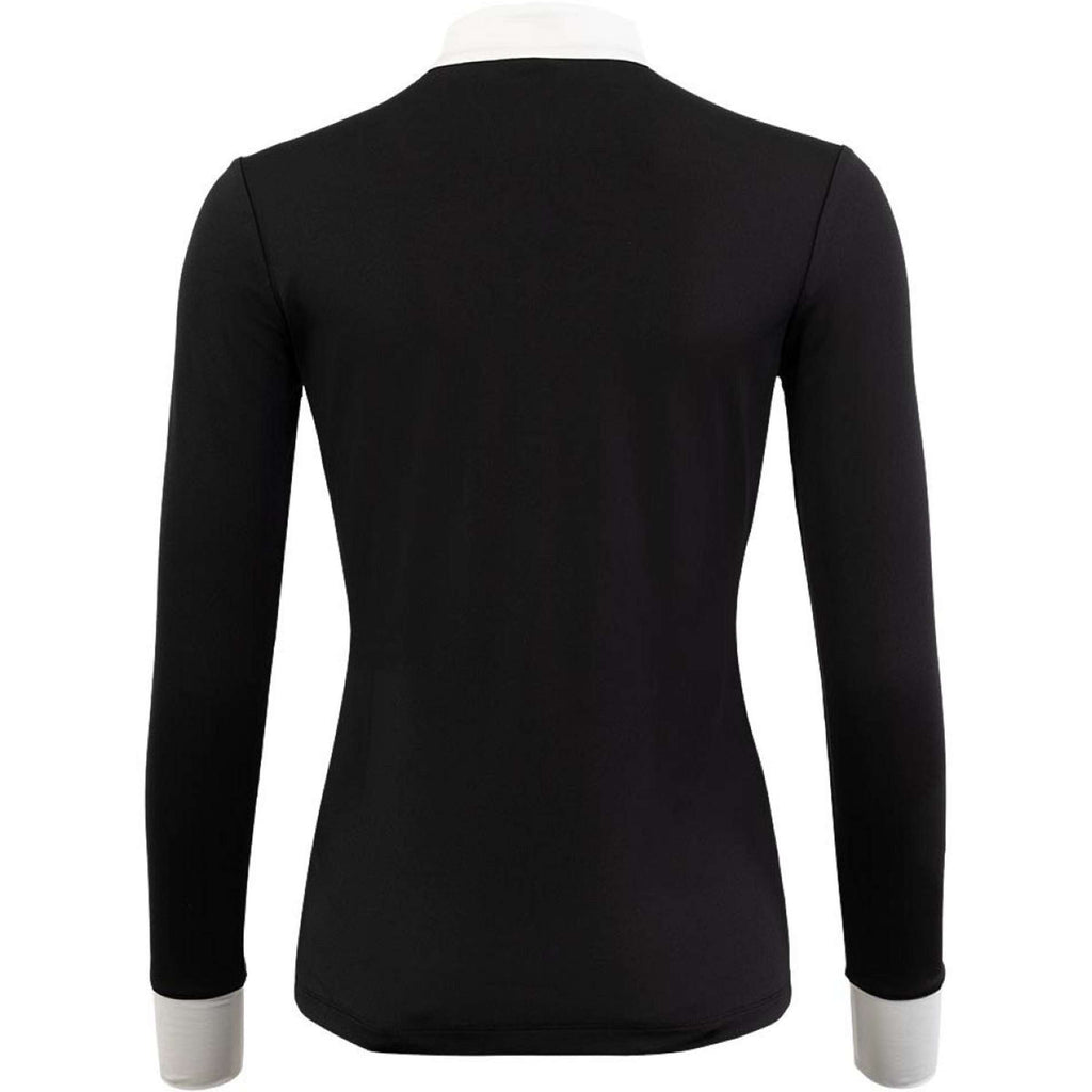 BR T-shirt de Concours Maglie Femme Noir