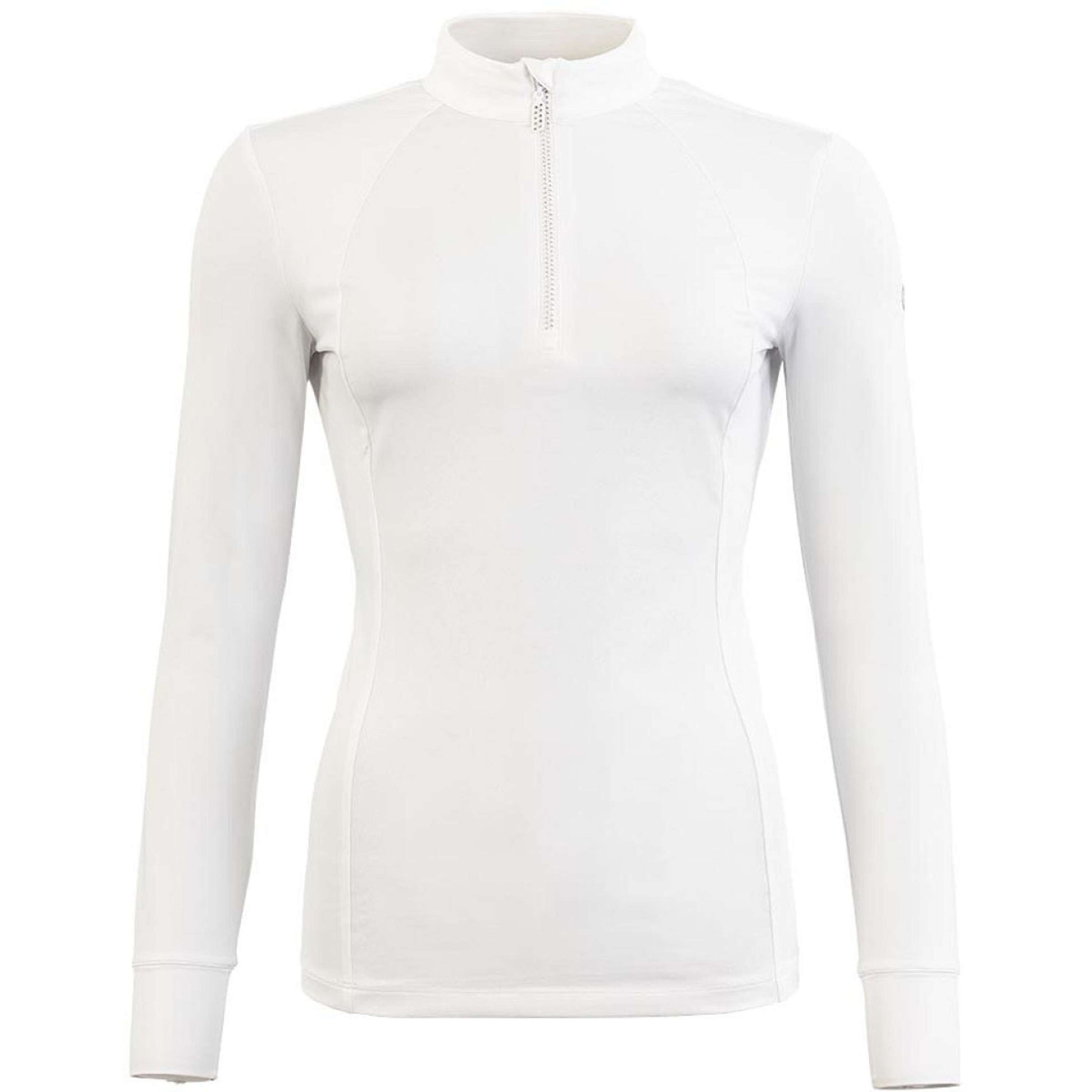 BR T-shirt de Concours Maglie Femme Lucent White