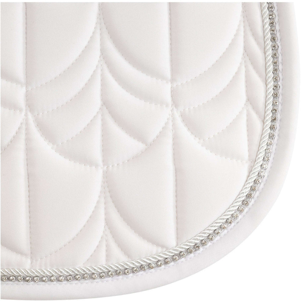 BR Tapis de Selle Birmingham C-Wear de Saut Blanc