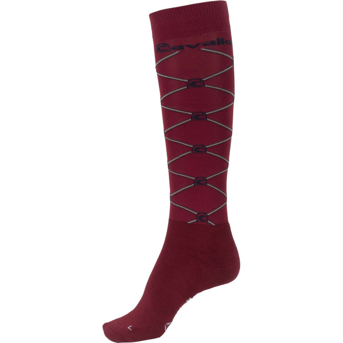 Cavallo Chaussettes CavalSioux Rouge foncé