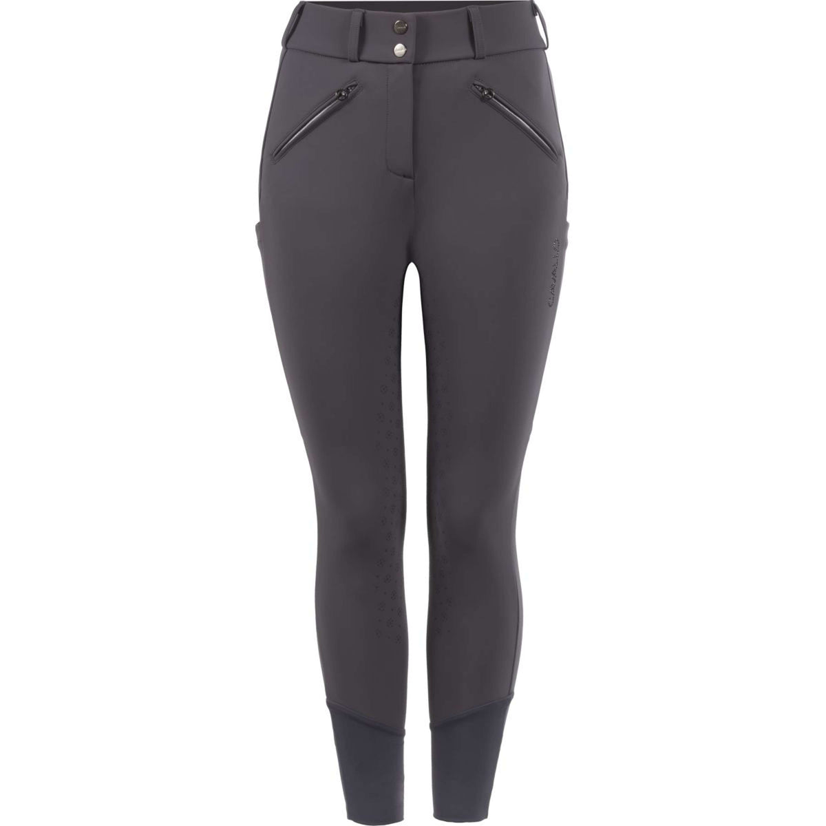 Cavallo Pantalon d'Équitation CavalCarina Grip Mobile S Brouillard Gris