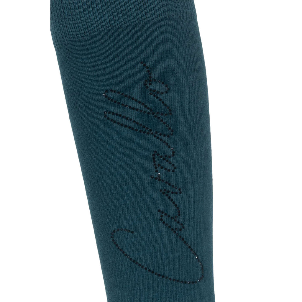 Cavallo Chaussettes d'Équitation CavalSelma Dark Peacock