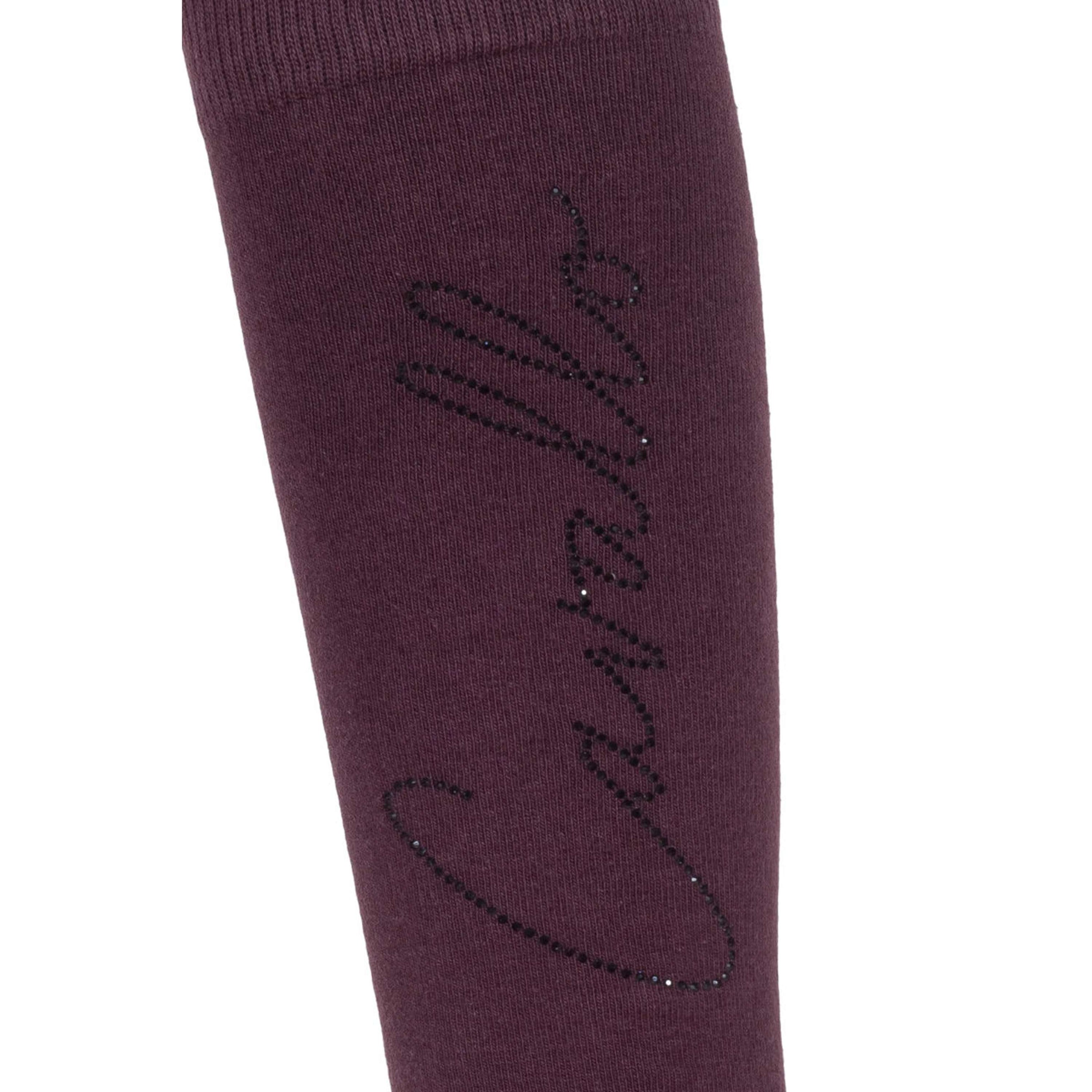 Cavallo Chaussettes d'Équitation CavalSelma Dusty Plum