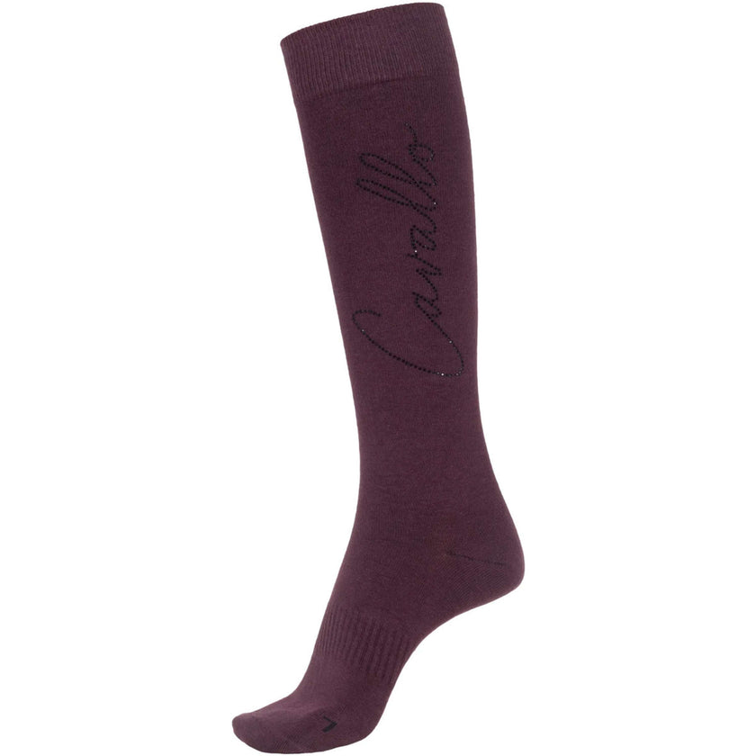Cavallo Chaussettes d'Équitation CavalSelma Dusty Plum Cavallo Chaussettes d'Équitation CavalSelma Dusty Plum
