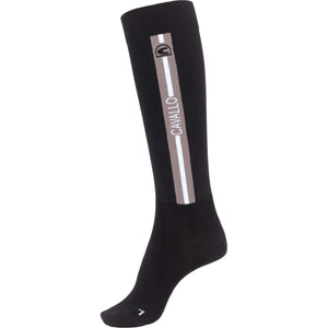 Cavallo Chaussettes d'Équitation CavalStormi Noir